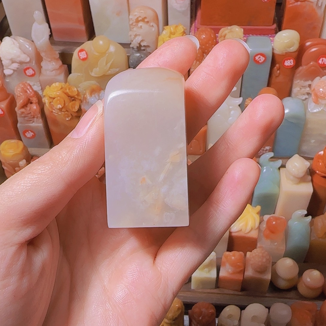 秋***子印石寿山石篆刻作品