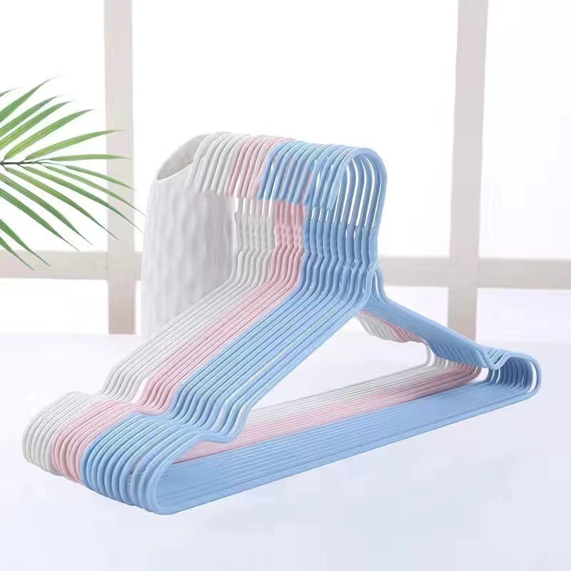 【10支装】衣架加粗款无痕家用衣架防滑加粗加粗学生宿舍无痕衣服架