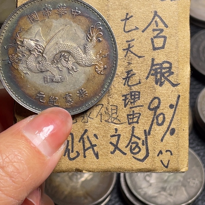 皮***柜金属飞龙工艺品银元