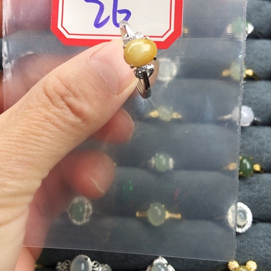 翡翠未镶嵌戒指缅甸