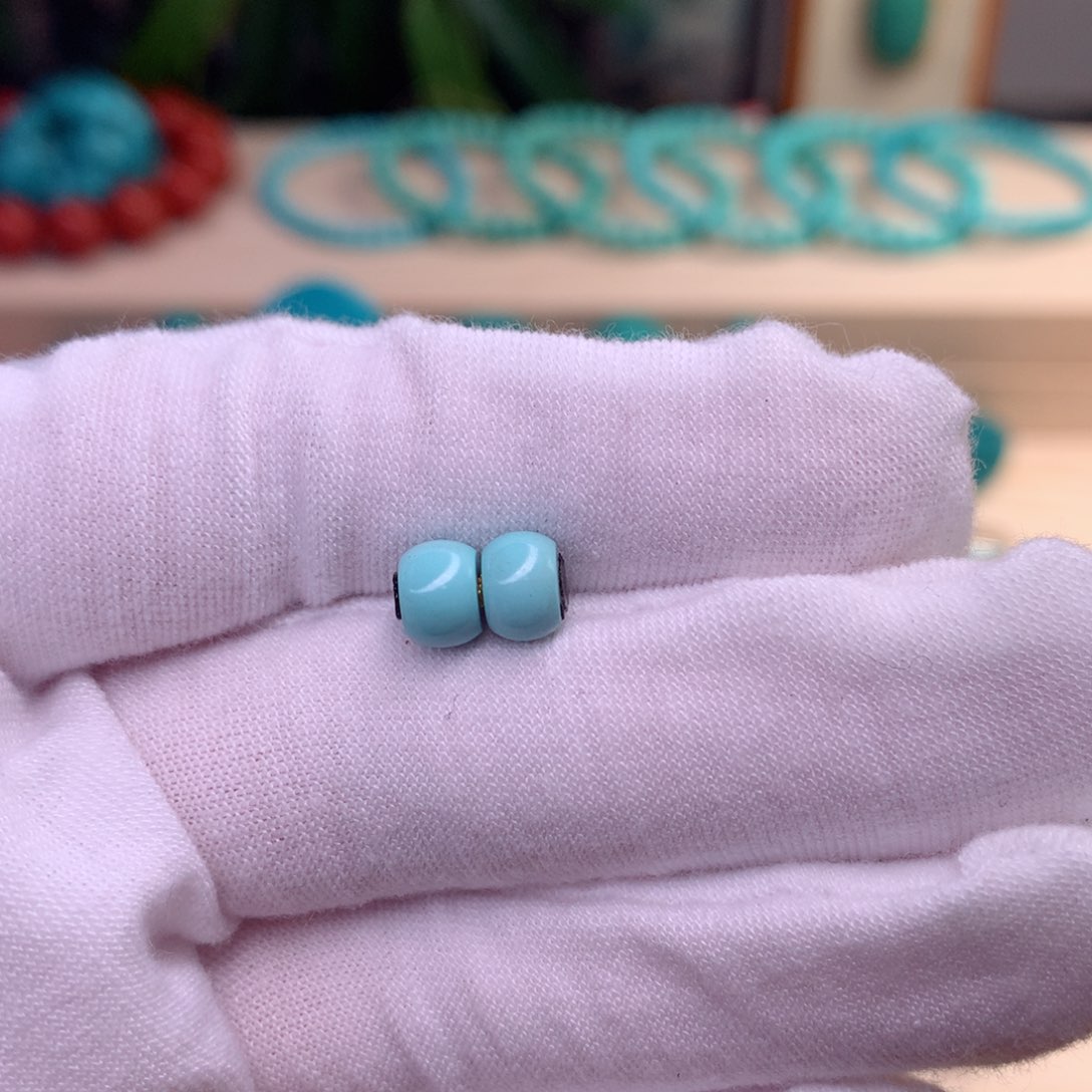 绿松石配珠卡6.5未镶嵌