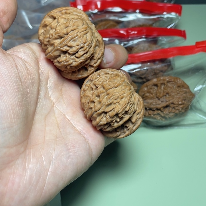 文玩核桃把件43正磨