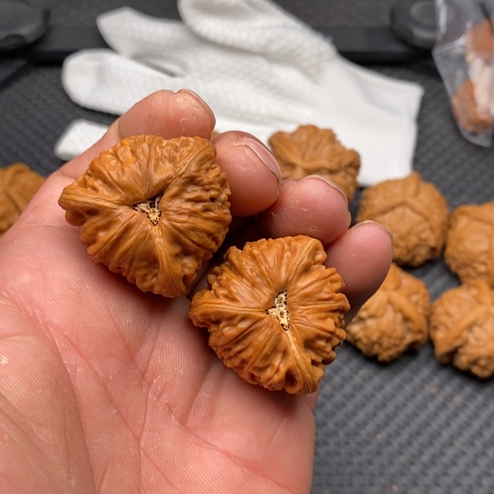 核桃把件拼接铁锤8