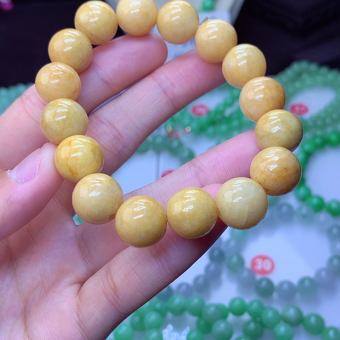 翡翠毛衣链未镶嵌卡13