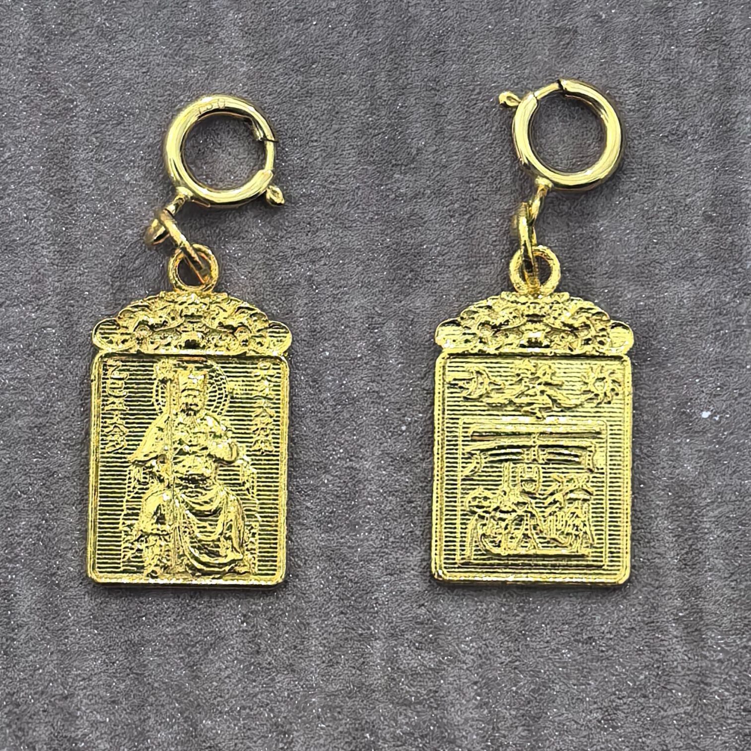 发一个【卓美】18K乙巳太太吴遂吊坠/个KJ-850