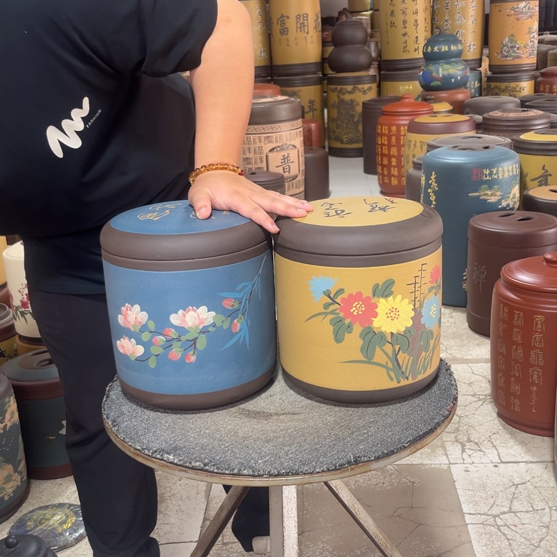 紫砂茶叶罐茶叶罐
