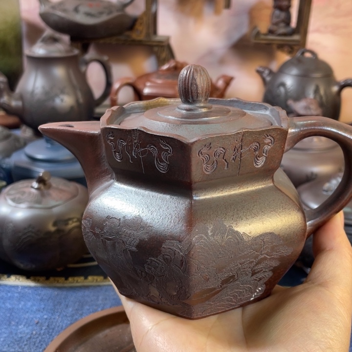 紫砂茶壶瑕疵紫砂茶具