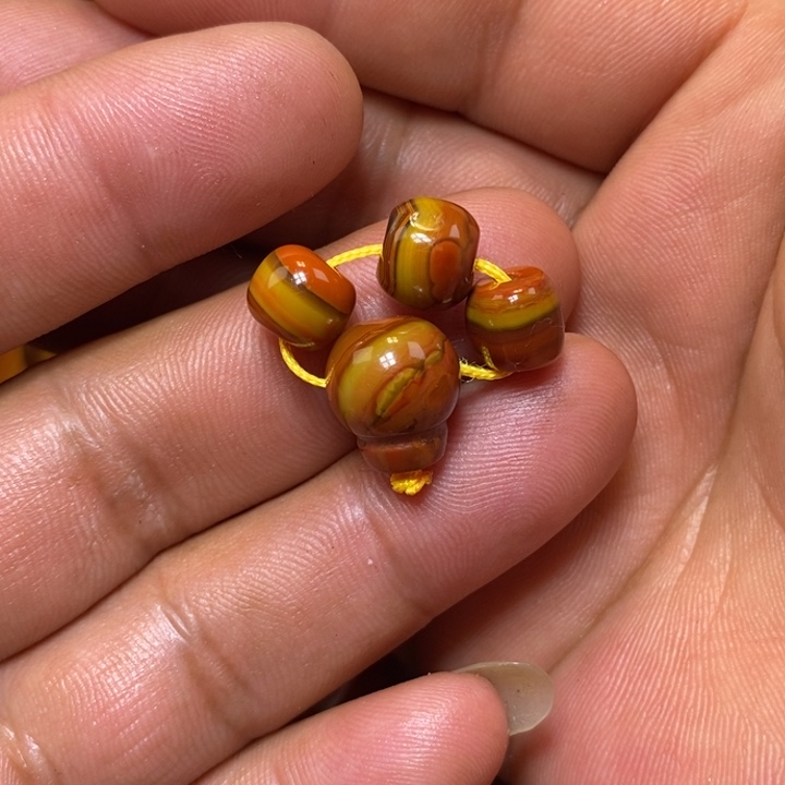 未镶嵌战国红挂坠玛瑙/玉髓唐*爷