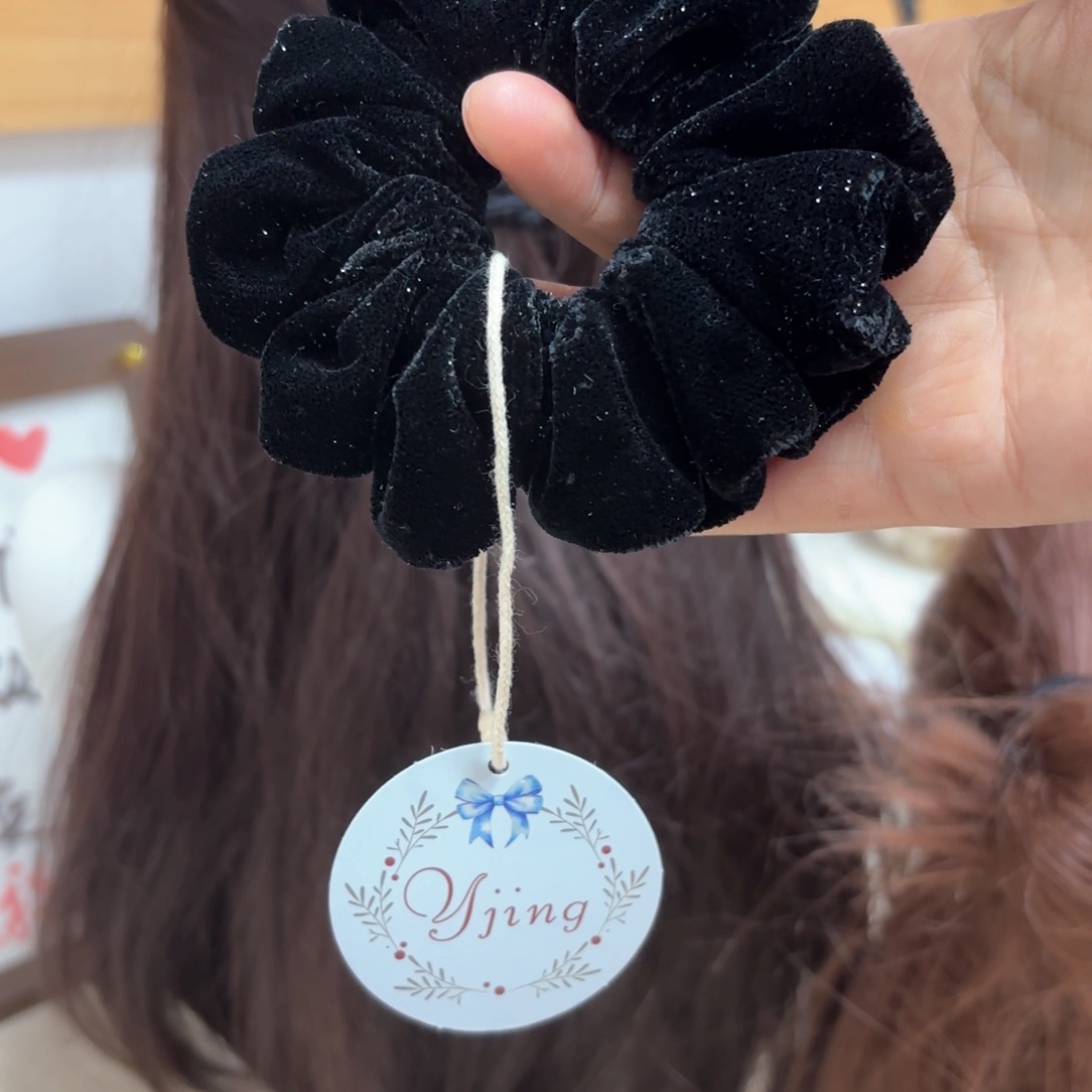 布艺非金属漫天星黑