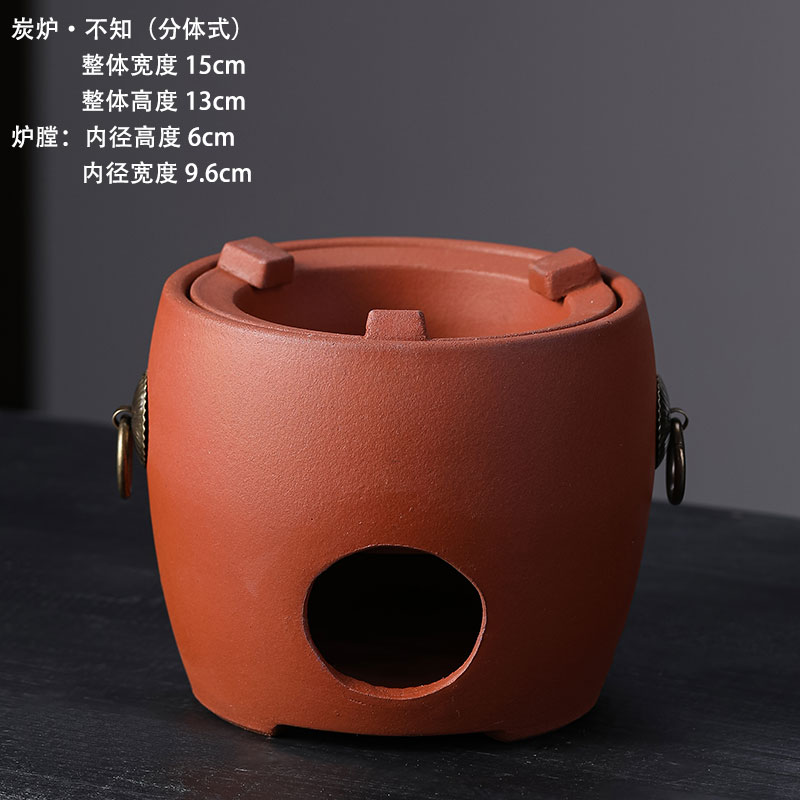 潮州红泥炭炉耐高温炭炉酒精炉火炉电炭两用火炉