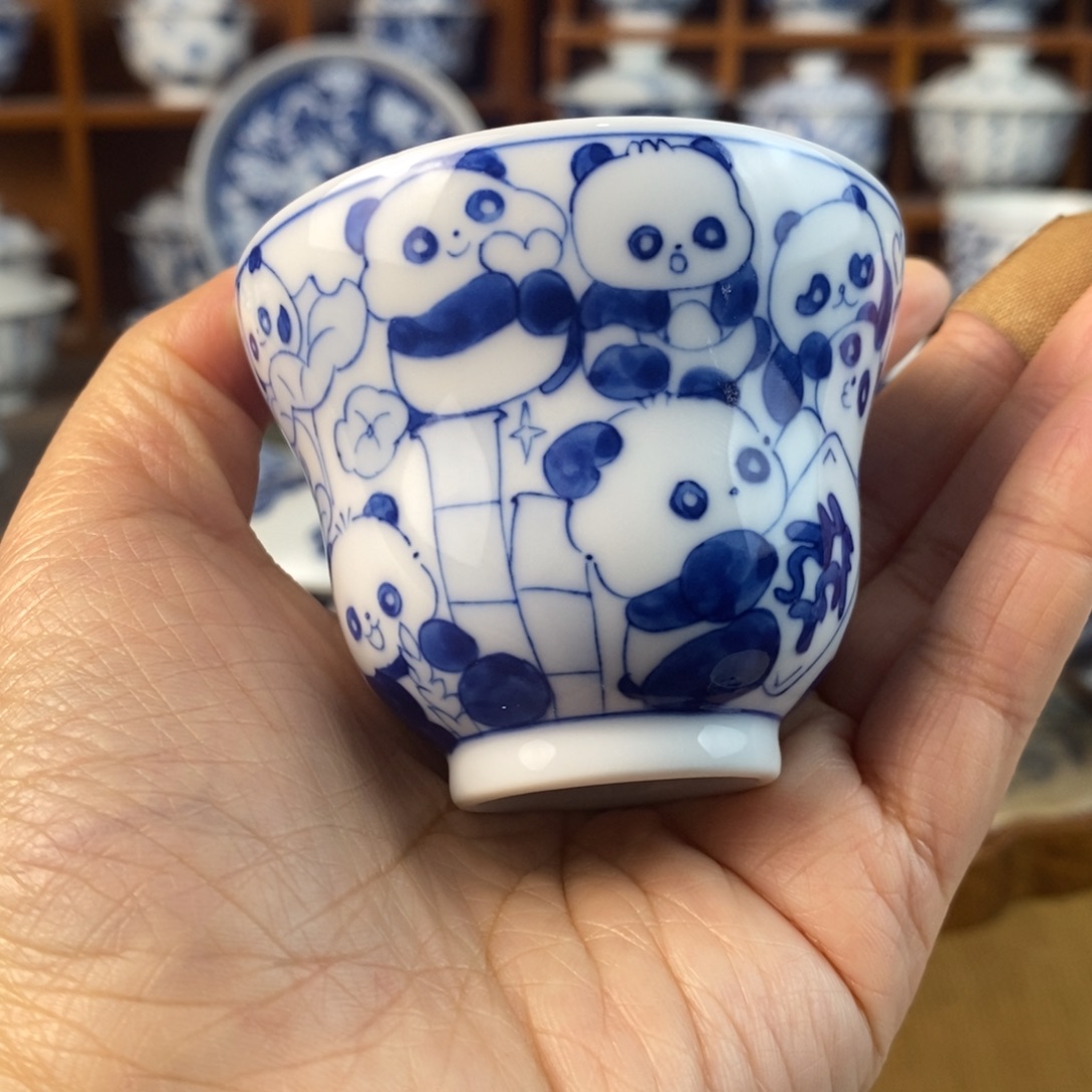 瓷片景德镇陶瓷手绘茶器392