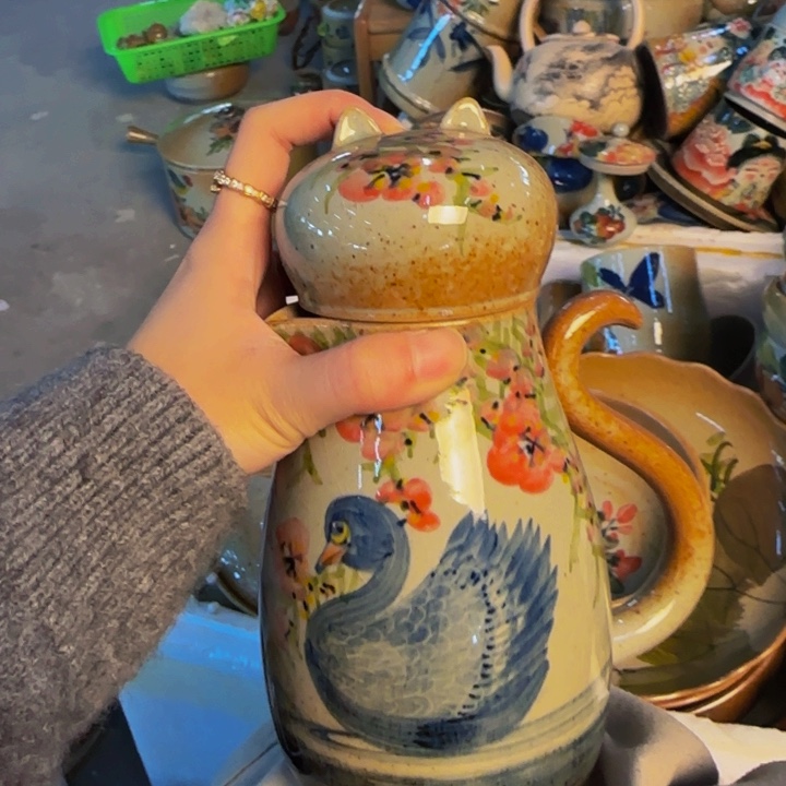 瓷片景德镇陶瓷手工手绘