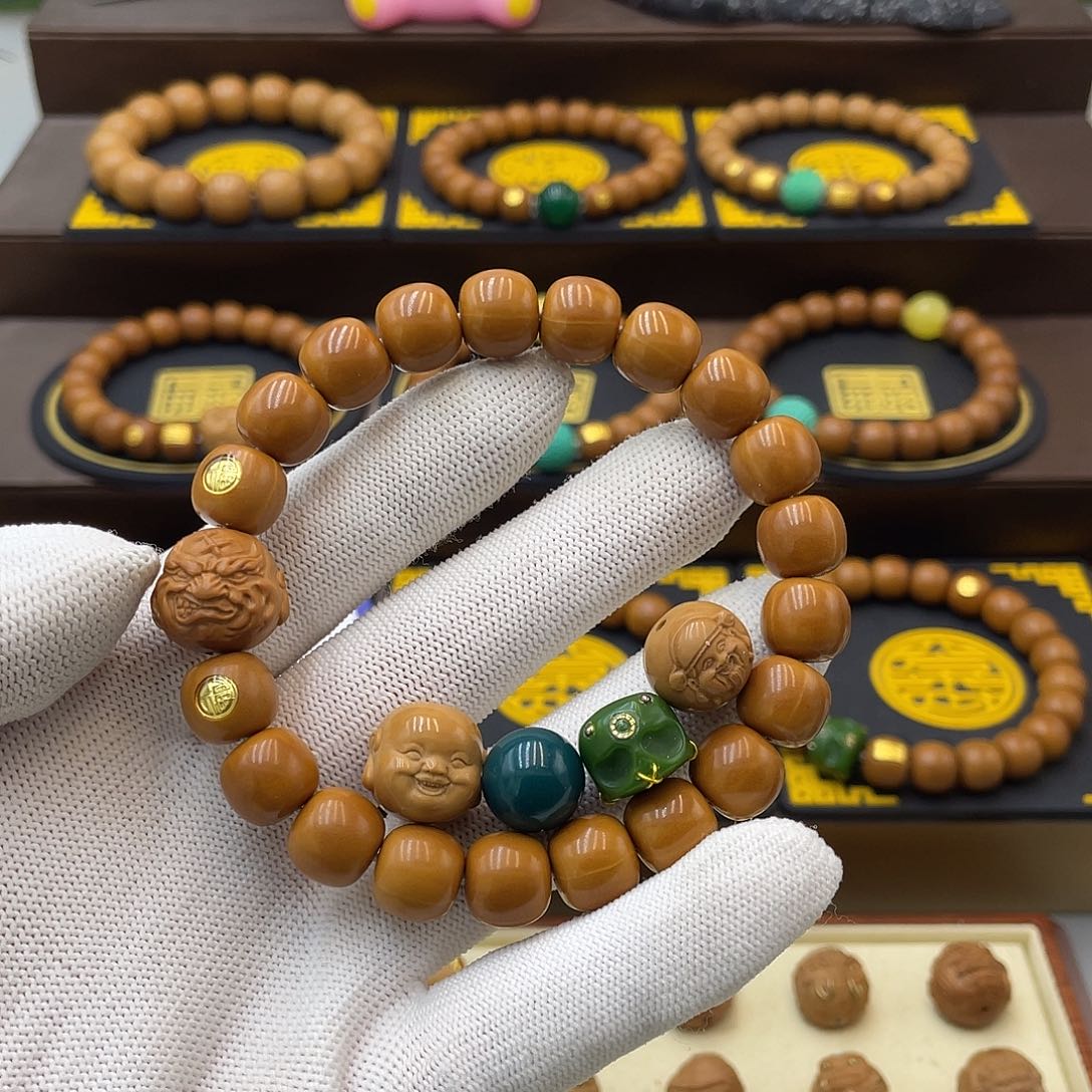 猴头核桃手串城***下猴头