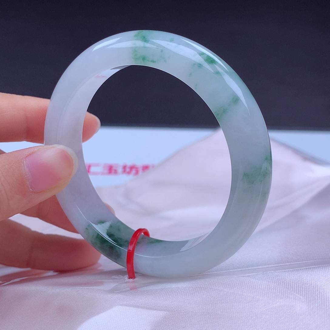 未镶嵌手镯翡翠手镯002047