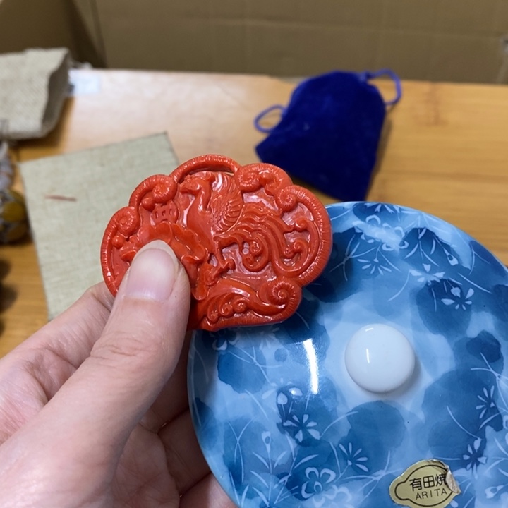 瓷片哈中古工艺品树脂