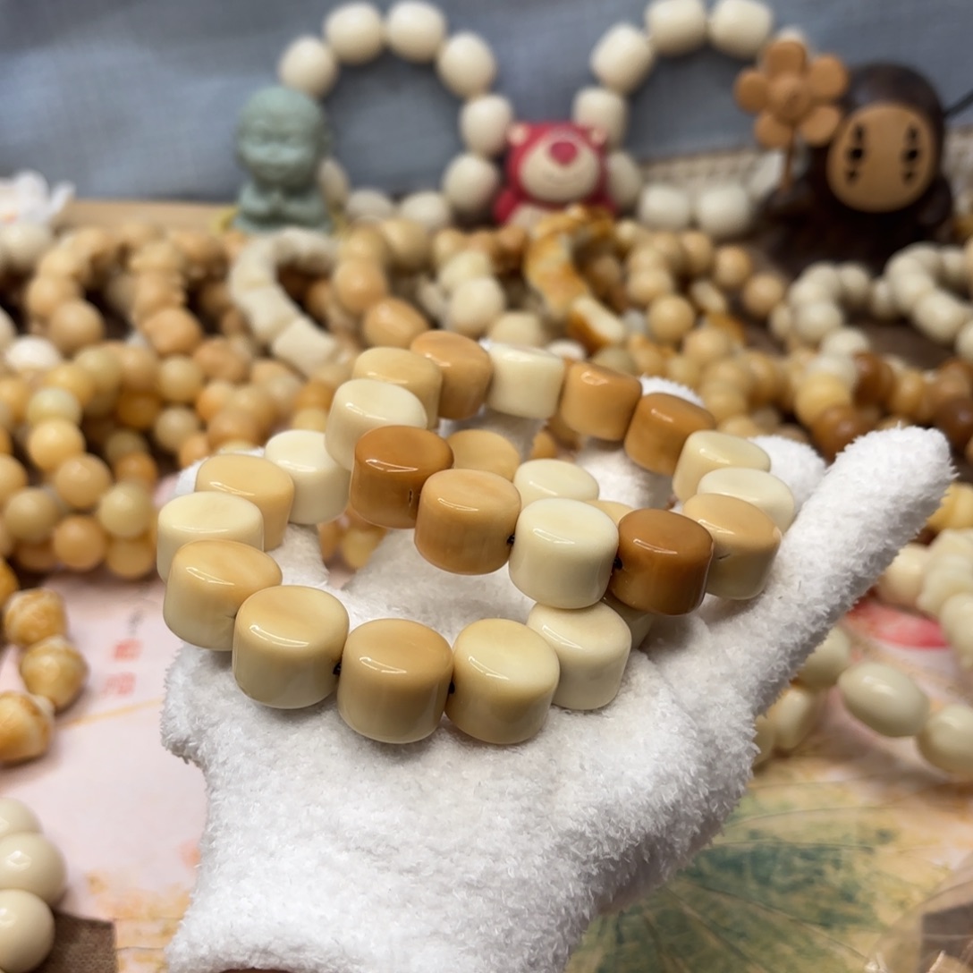 吊坠菩提根/象牙果19机抛瑕疵牙果奶片一锅991