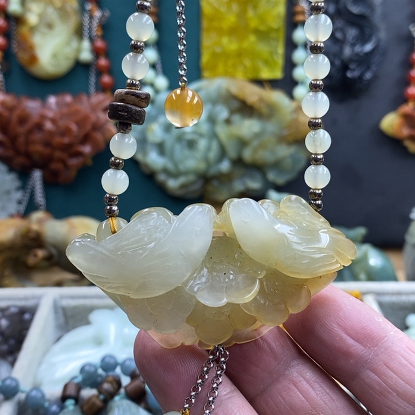 【闪购商品】未镶嵌岫玉吊坠