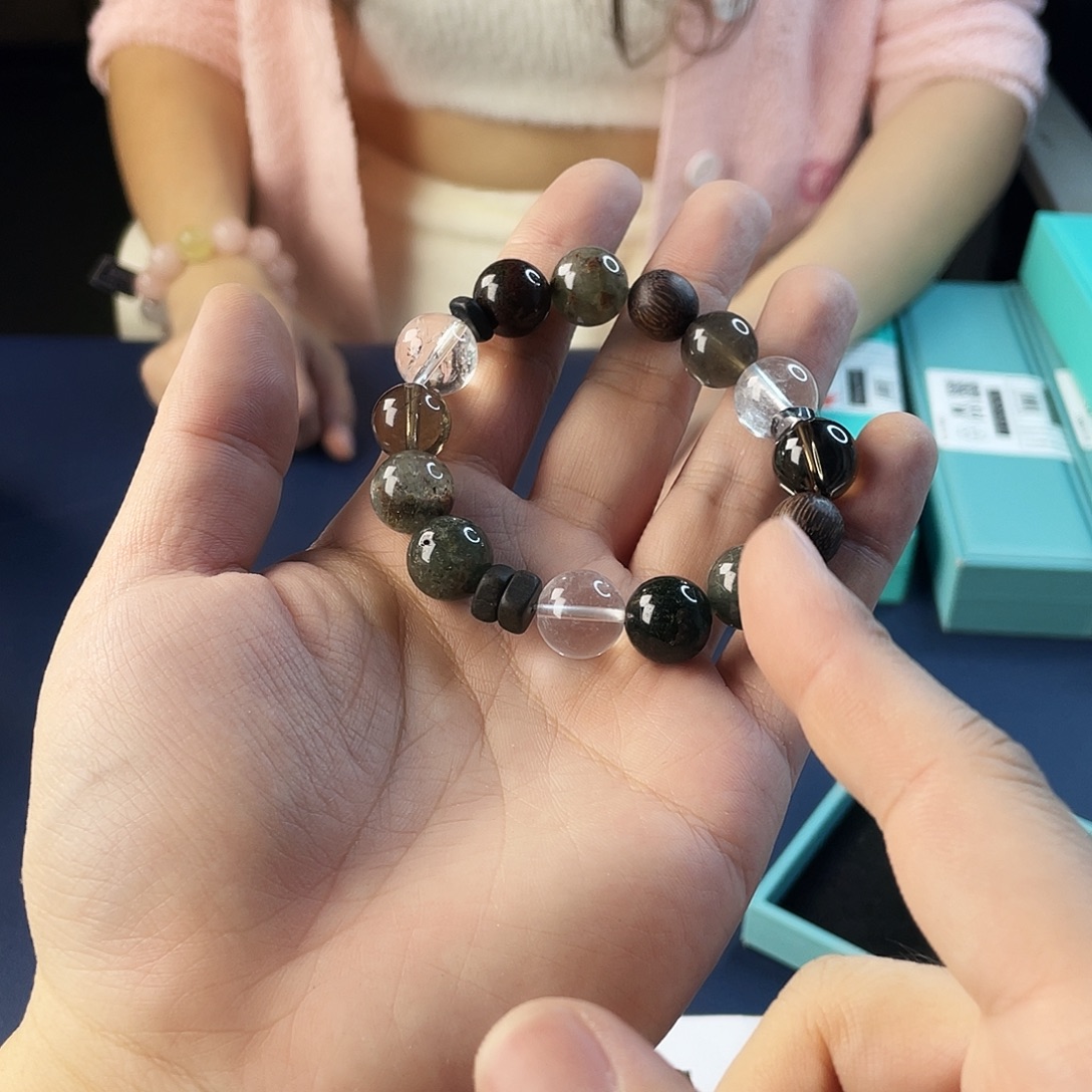 手链银S925镶嵌水晶