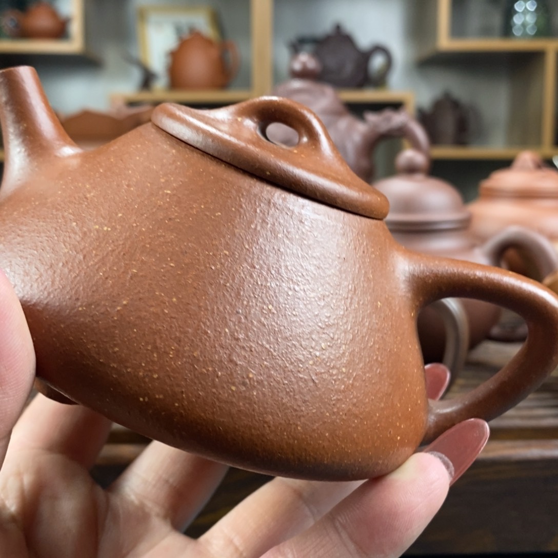 紫砂茶壶蒙**侠原矿紫砂壶