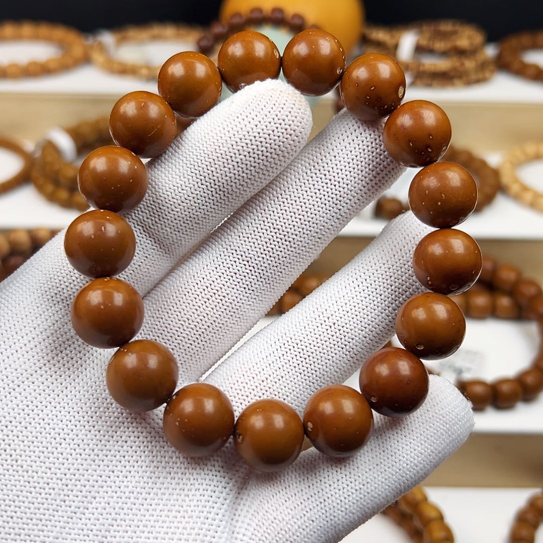 紫金鼠吊坠半实心光珠13.8mm福利款LW