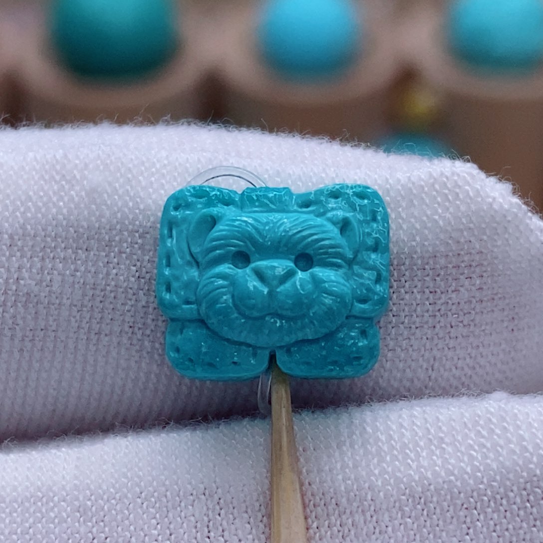 绿松石珠宝奇石未镶嵌