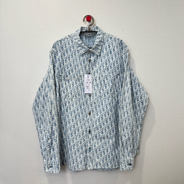 99新 DIOR/迪奥 满印衬衫长袖/尺码41/编号20243
