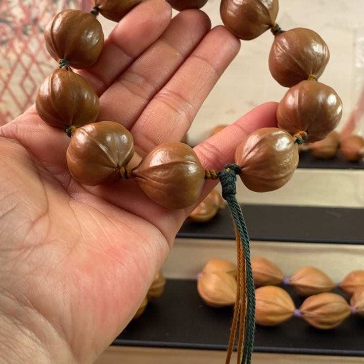 橄榄核手串/手链橄榄核23蒜头四花