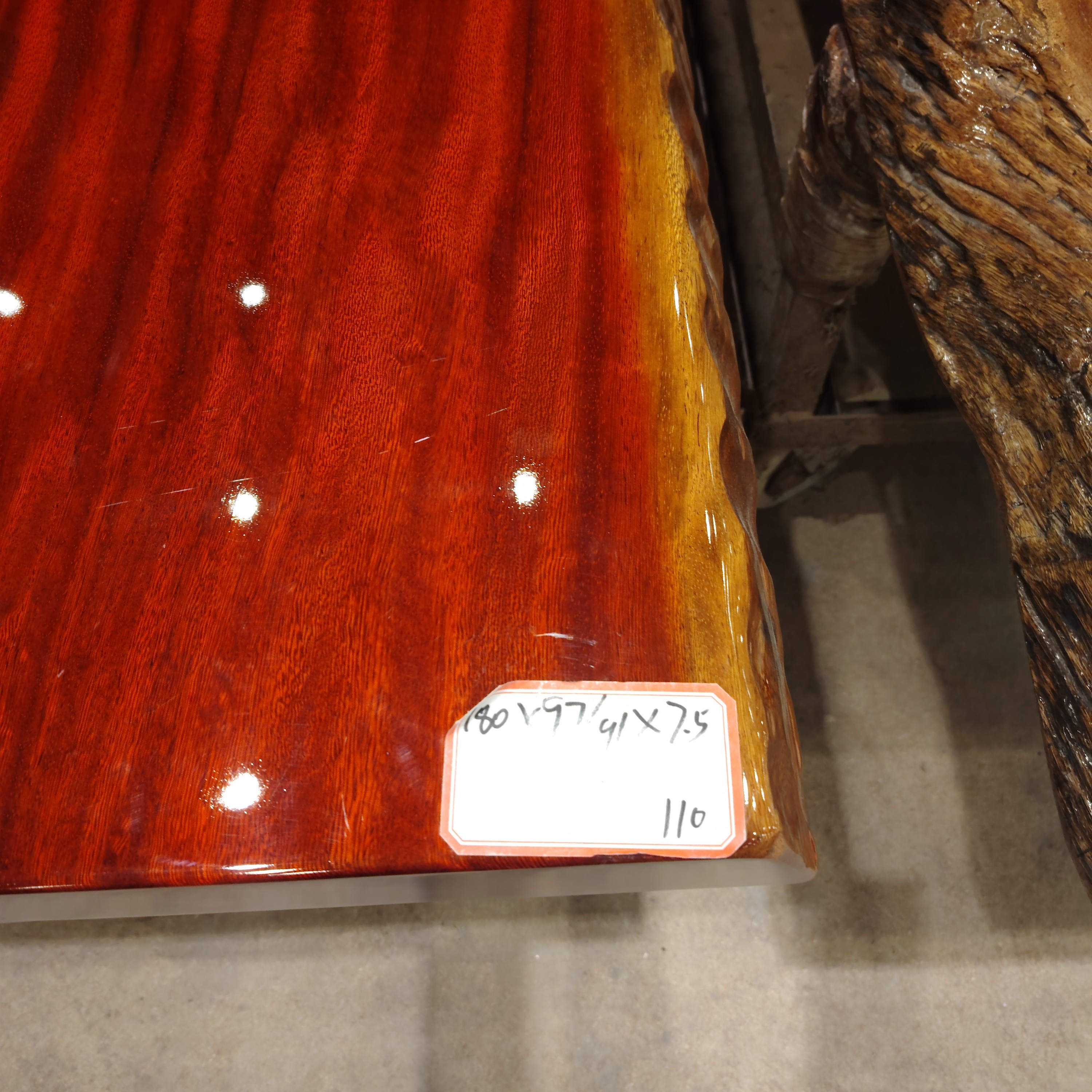 进口原木整板大板桌 可作茶桌 办公桌 写字桌