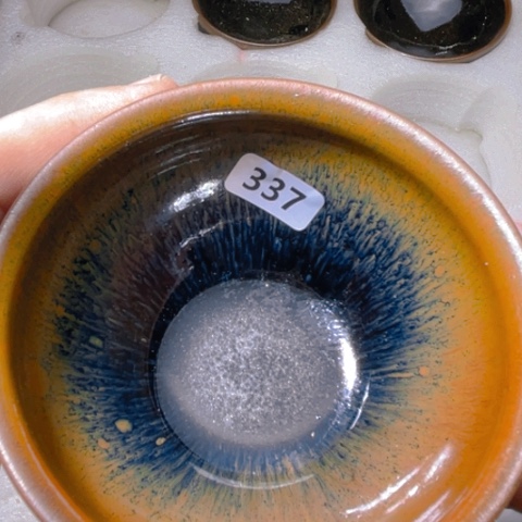 茶盏原矿原釉柴烧建盏