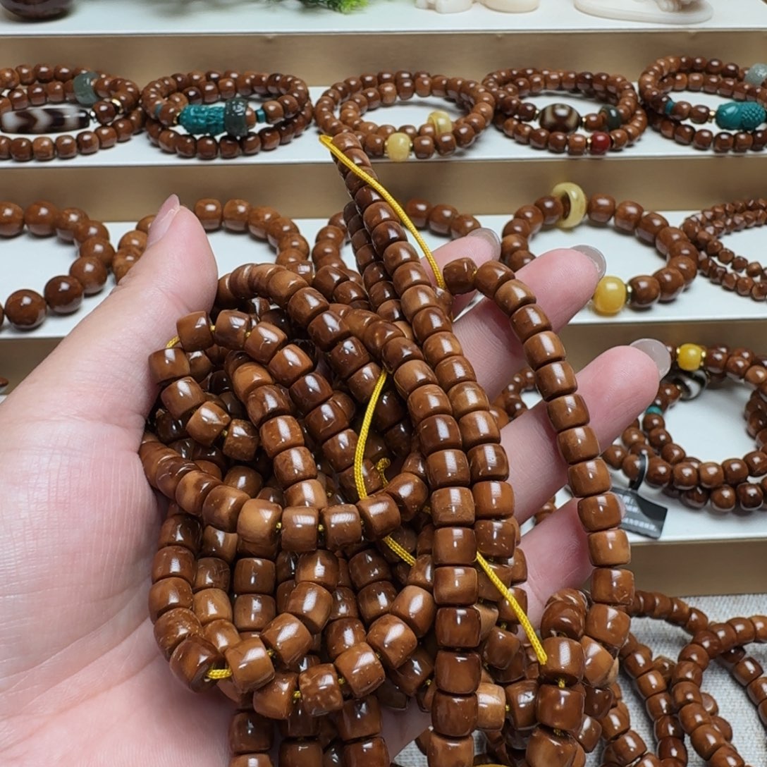 手串库克库克菩提手串直切108