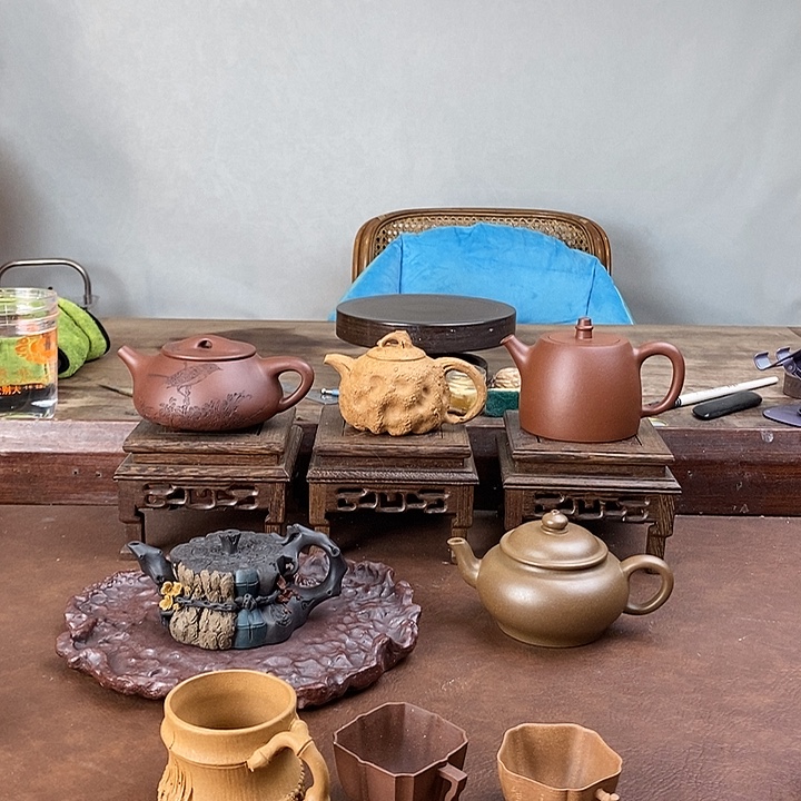 茶壶紫砂手工制作