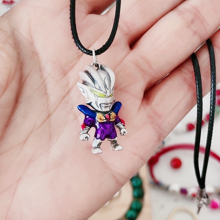 珐琅吊坠足银奥特曼