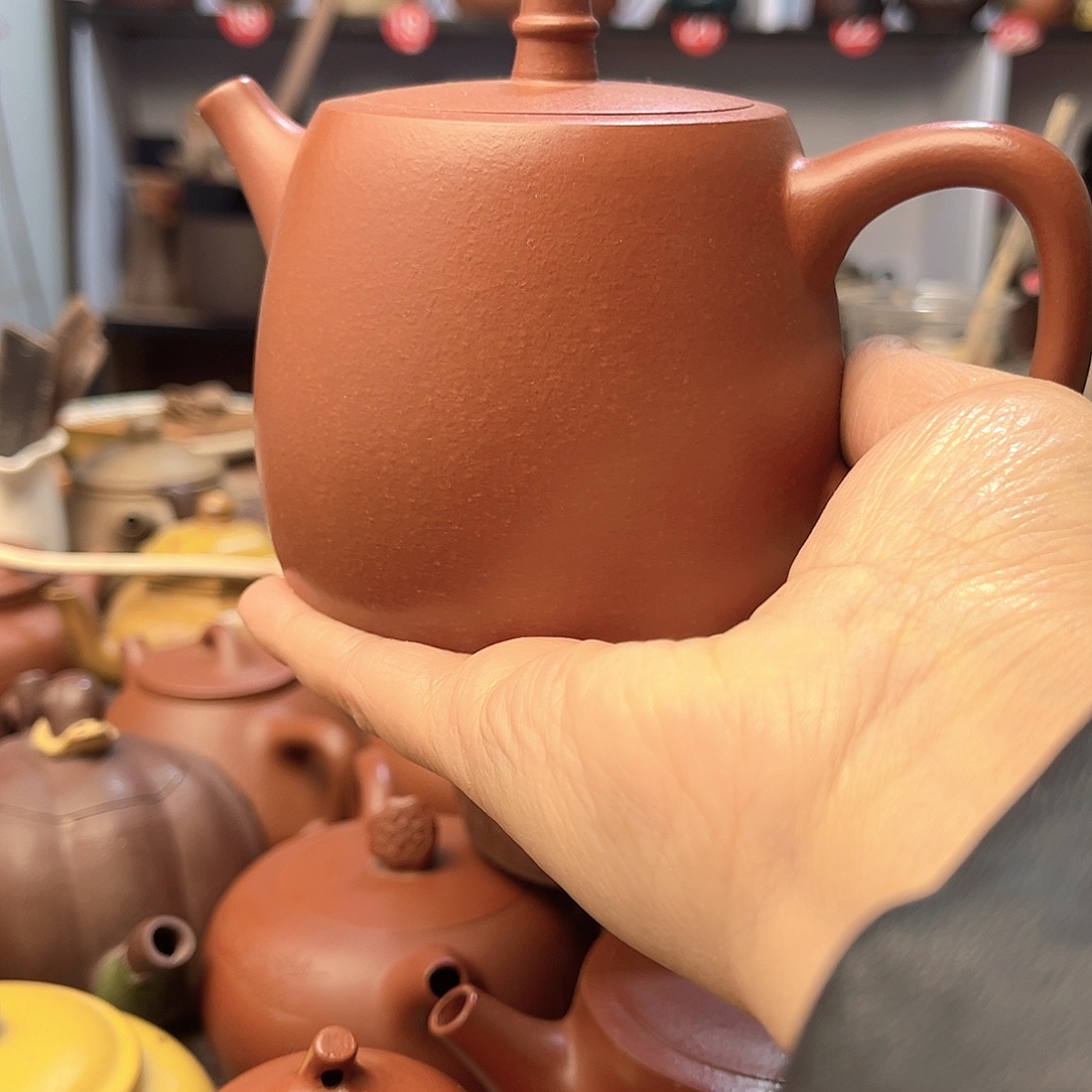 茶壶紫砂全手工制作和半手工制作