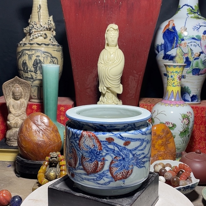 瓷片青花瓷器手工制作