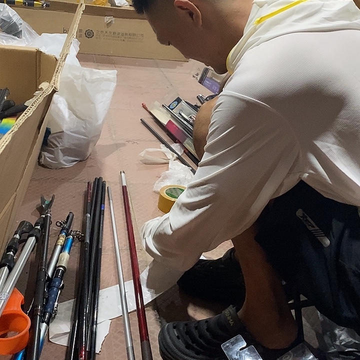 57号垂钓小配件一个竿稍瑕疵