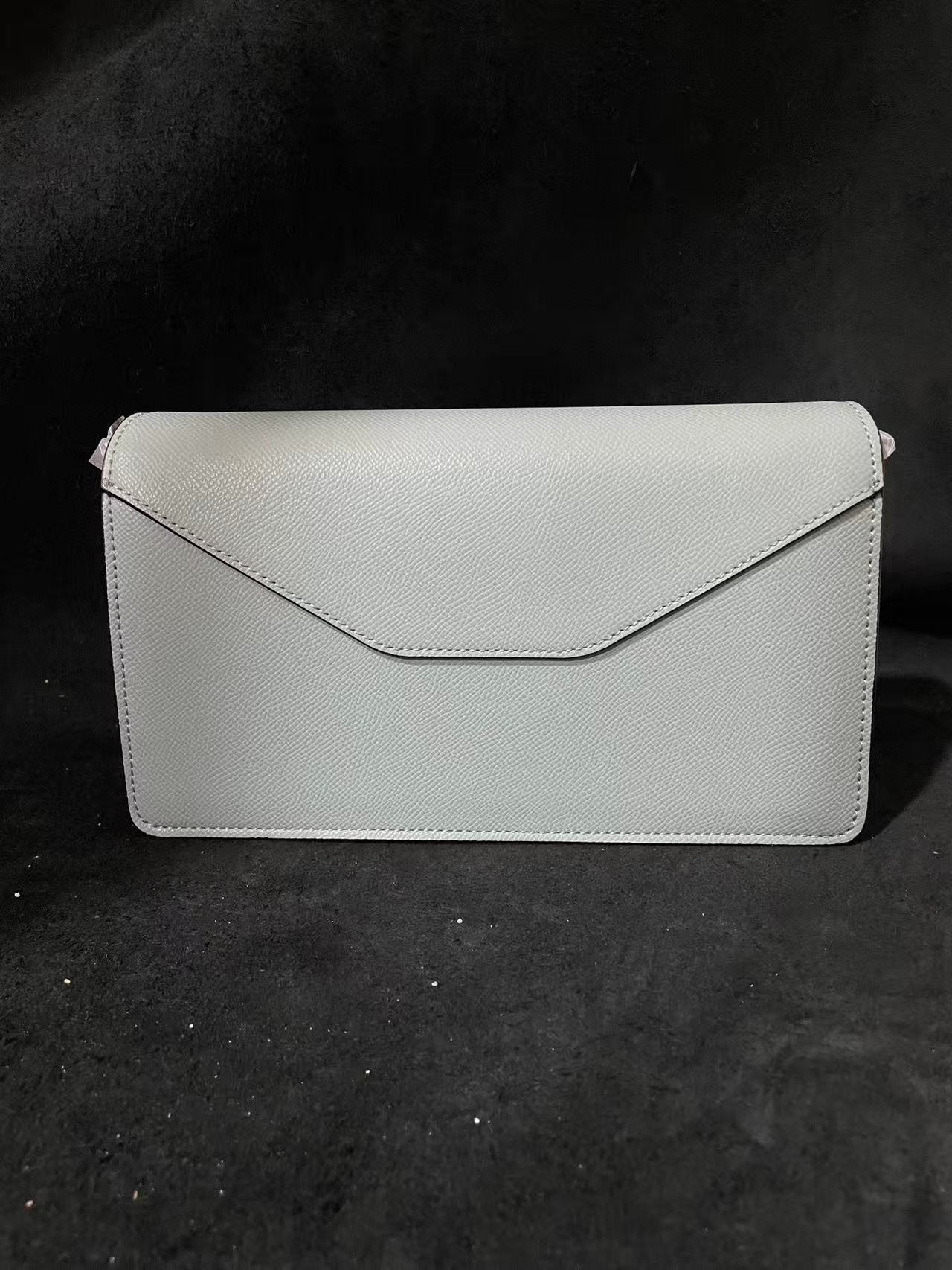 LQ-WITH-QUEEN真皮女包万腋下包蓝色 0584