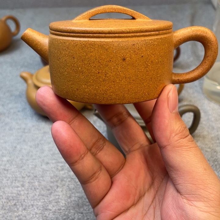 紫砂茶壶捞*全手工汉瓦瑕