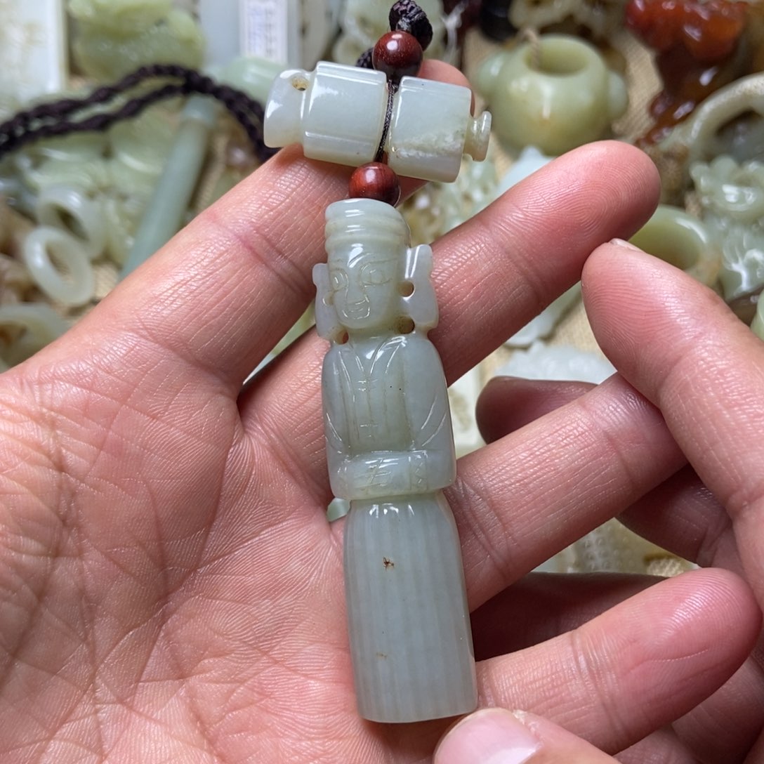 和田玉挂件未镶嵌