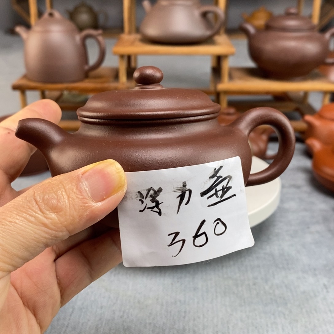 紫砂茶壶紫泥仿古