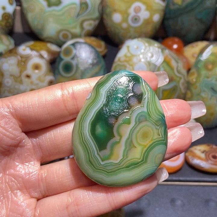 【闪购商品】未镶嵌玛瑙/玉髓珠宝奇石b