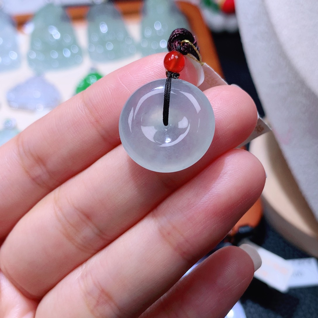 颈饰未镶嵌翡翠扣子19.6*6