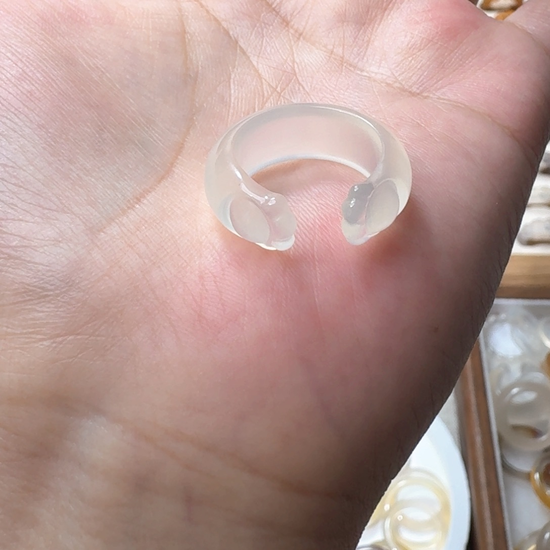 未镶嵌戒指玛瑙/玉髓517港13