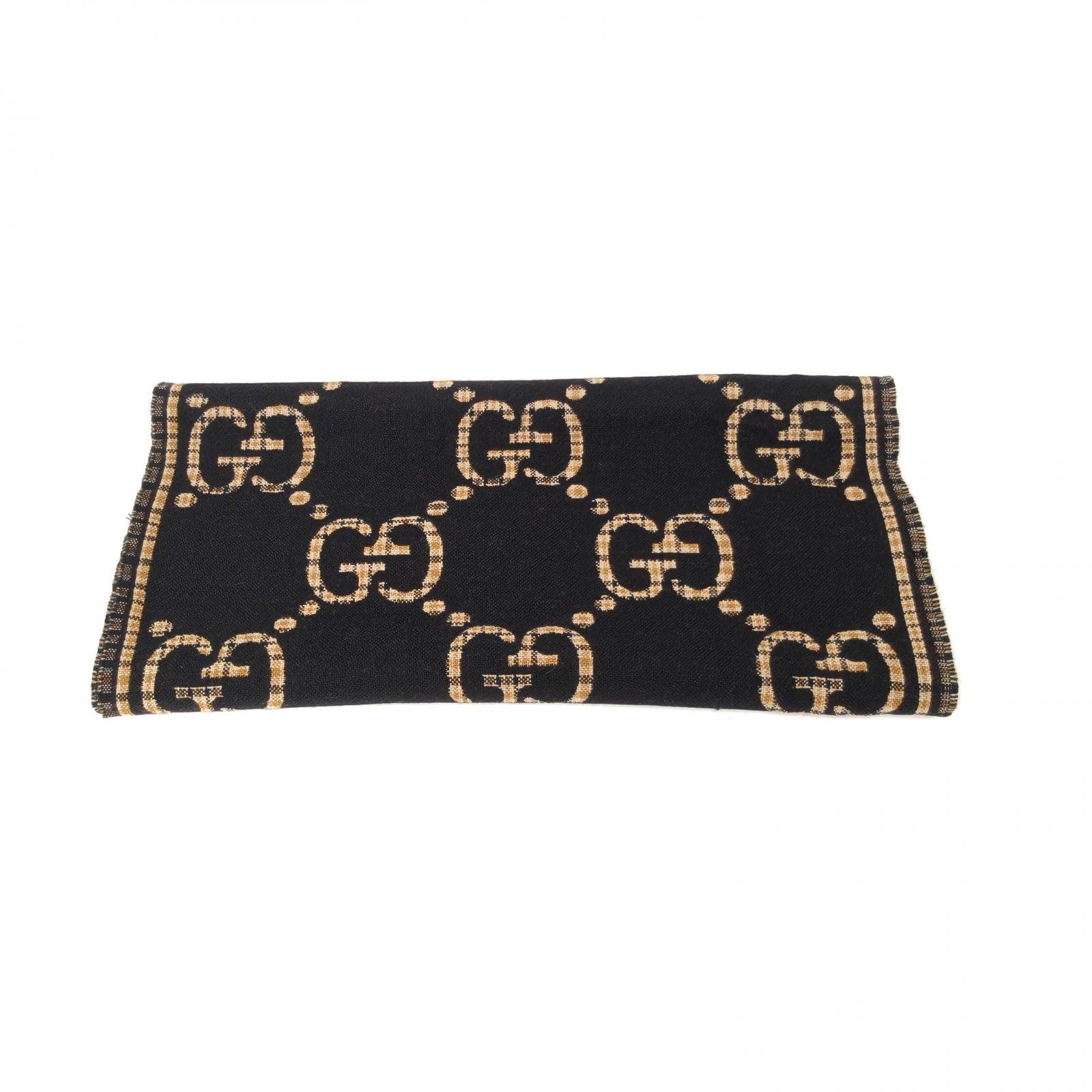 99新 GUCCI/古驰 【lu】 流苏 双面围巾P245722933