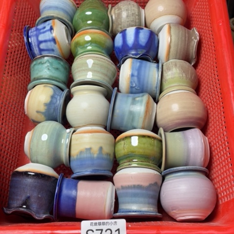 紫砂花盆微瑕721口径4厘米左右