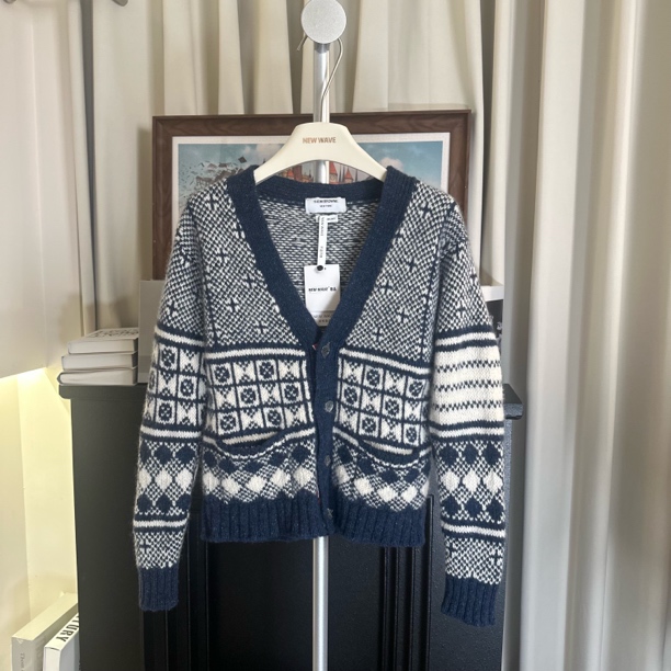 99新 THOMBROWNE TB00025 羊毛马海毛外套1码原价12000