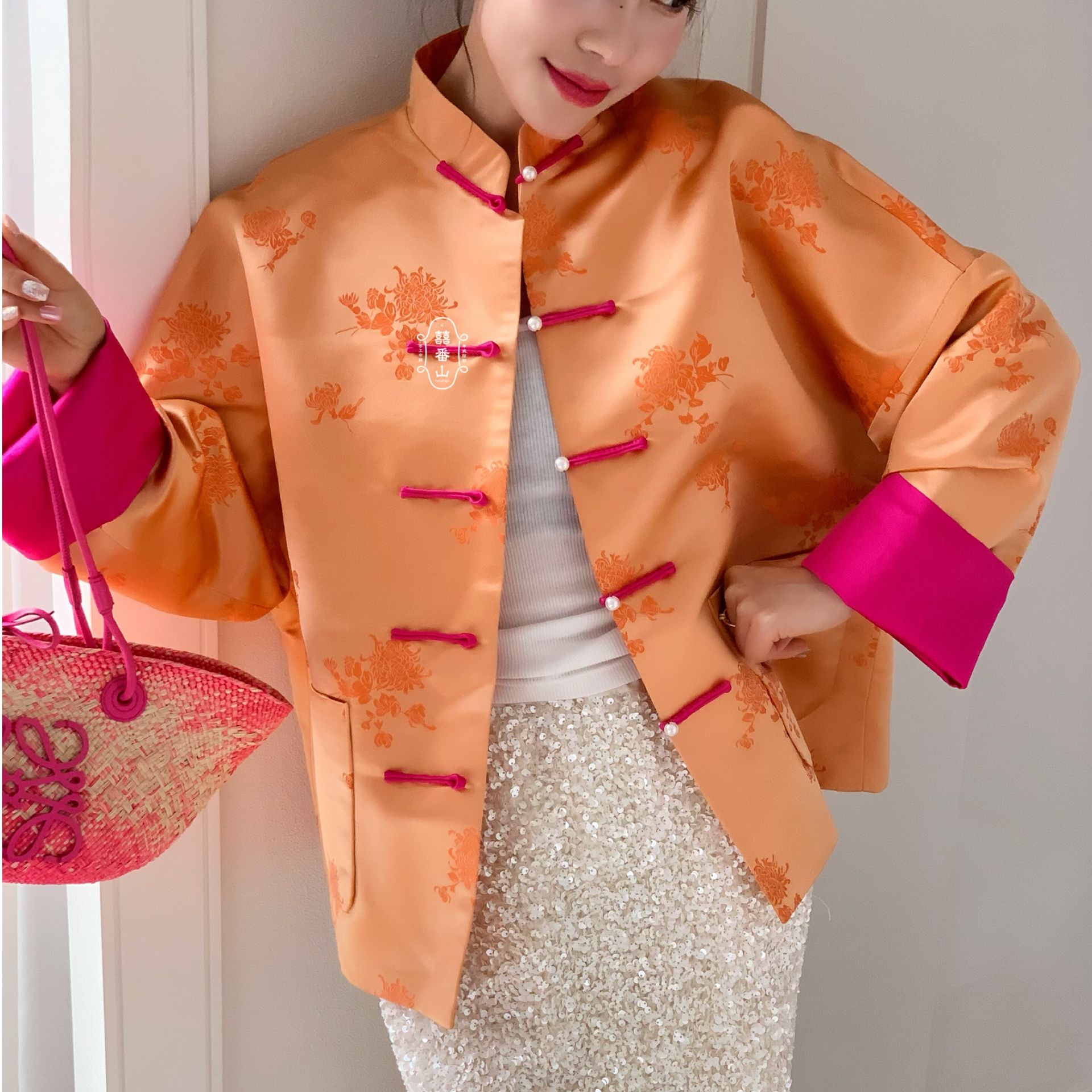 【囍番山·2025·秋冬】大橘大利·外套多巴胺服装女