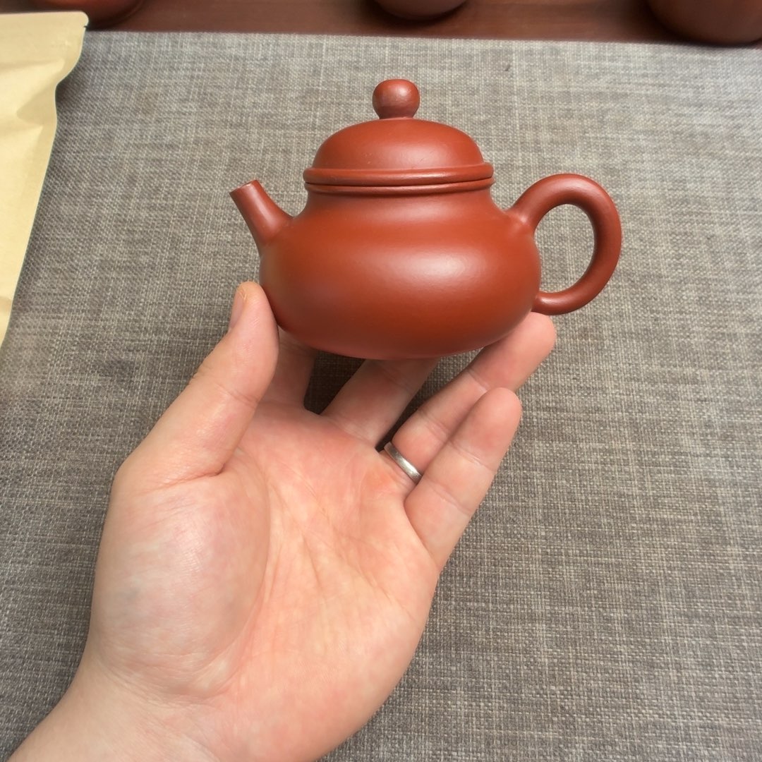 紫砂茶壶半手工 容天壶