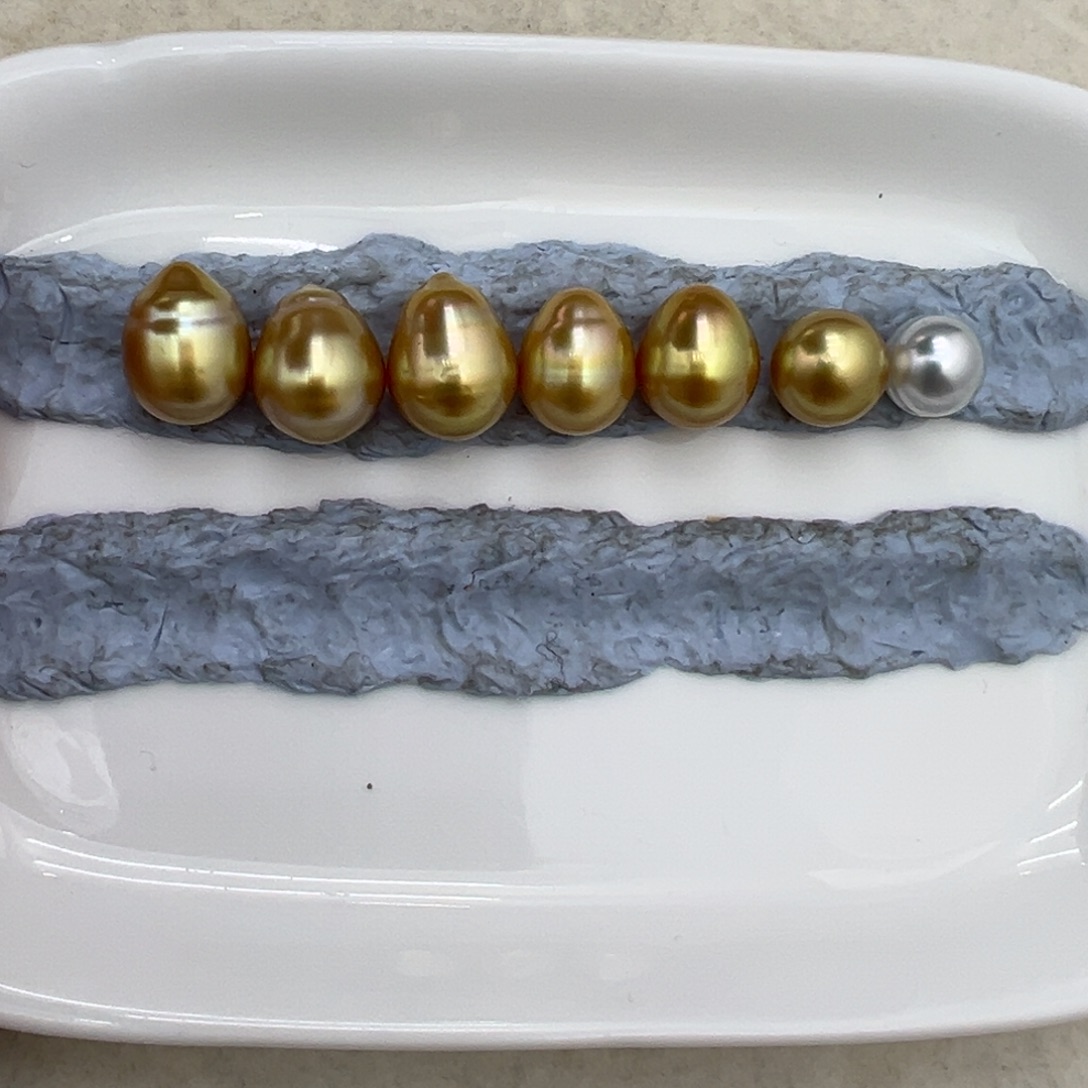 时***～海水珍珠裸珠未镶嵌