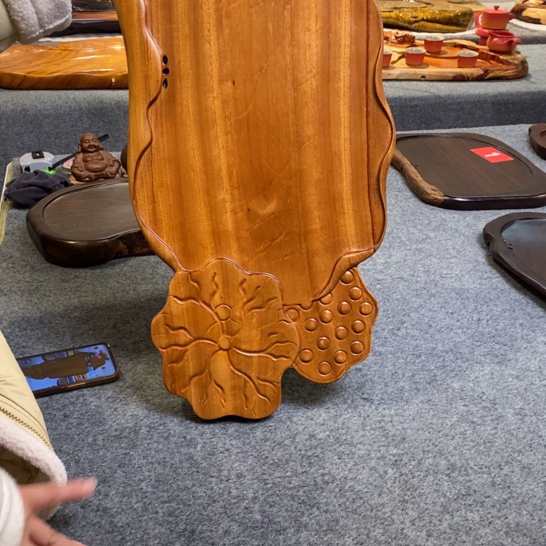 香樟木随行实木湿泡茶盘