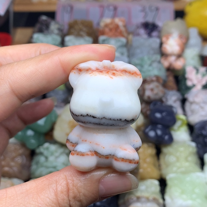 玛瑙/玉髓合金挂件